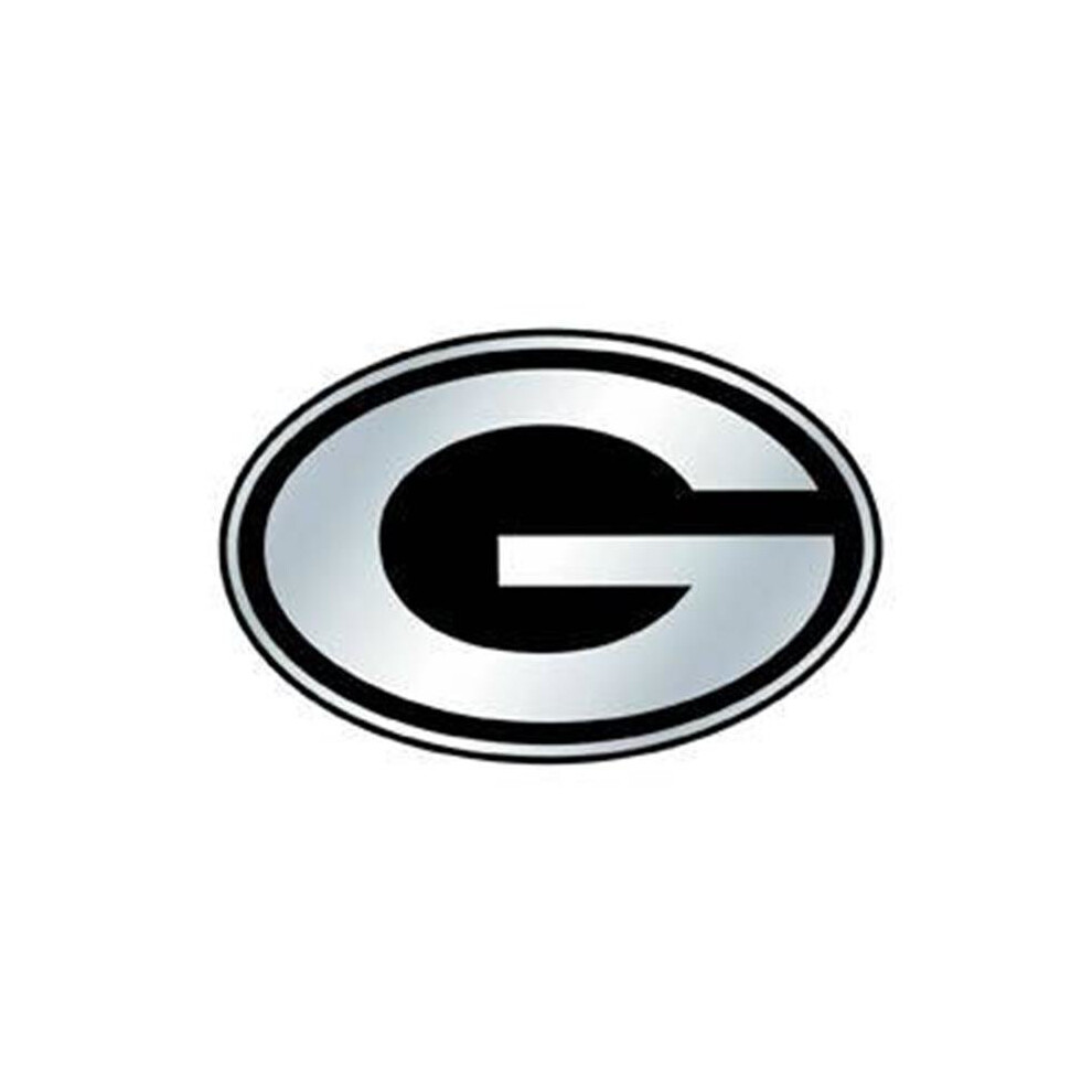 Bay Packers Auto Emblem - Green/Silver 654204109290