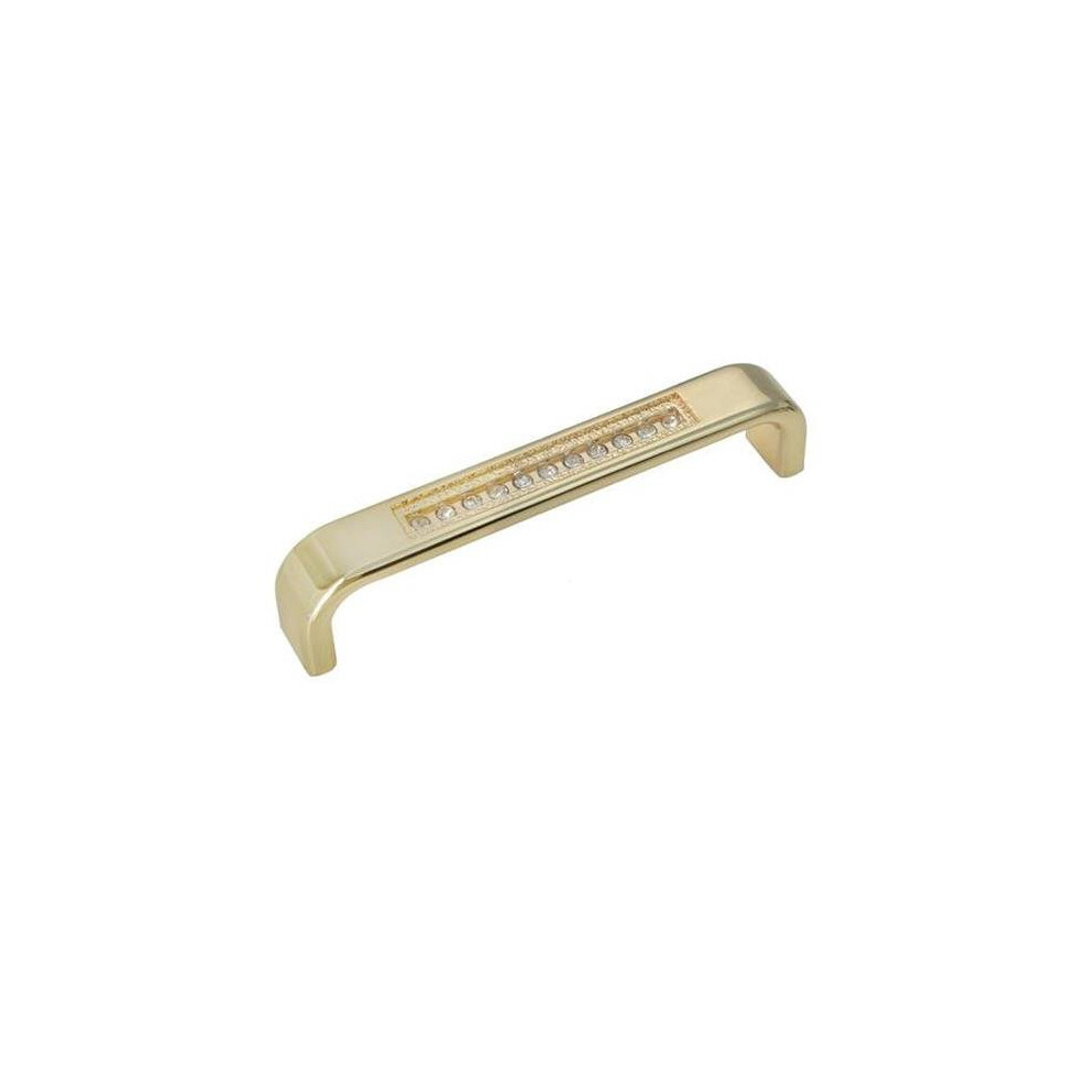 Utopia Alley Gleam Ii Polished Gold Cabinet Pull 3 3/4″ 815011027713