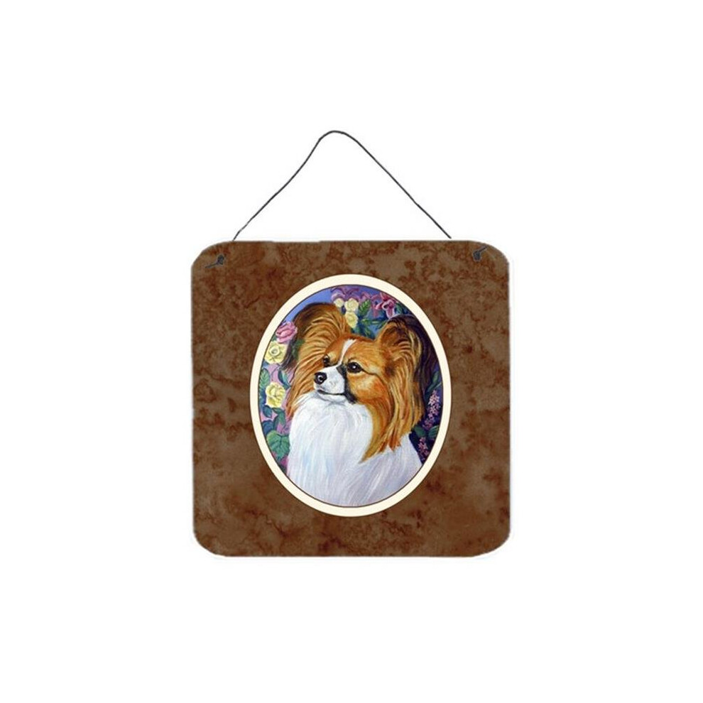 Comfortcreator Papillon Wall Or Door Hanging Prints, 6 X 0.02 X 6 In.