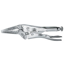 586-4LN-3 4 Inch Long Nose Vise Grip Locking Plier Card 1602L3