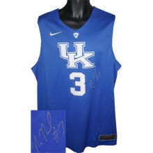 CTBL-012829 Nerlens Noel Signed Kentucky Wildcats Blue Nike Hyper Elite Authentic Jersey - Extra Large