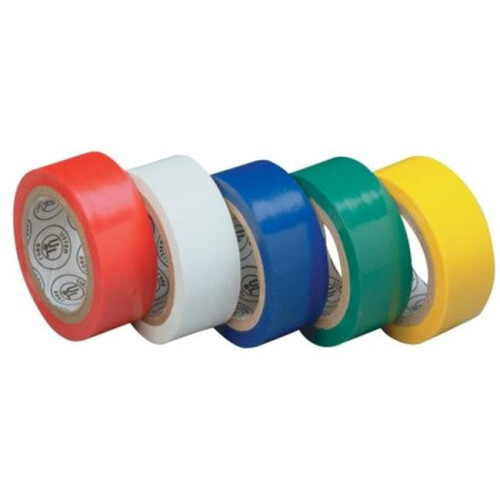 VORTEX 75 in. X 12 ft. Assorted Colors Electrical Tape