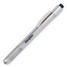 LED Pen Light,6 Lumens,Uses 2 AAA Batteries,Silver