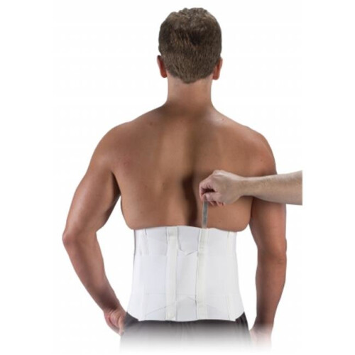 10 in. Criss-Cross Support With 2 Steels - Black