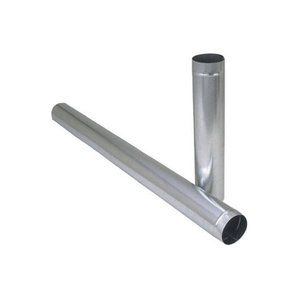 Gv1254 6 X 24 In. 28 Ga Galvanized Furnace Pipe - Pack Of 10 746591457761
