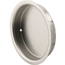 163920 2.13 in. Satin Nickel, Closet Door Finger Pull, Pack 2