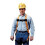 493-T4500- UAK Full Body Harness with Sliding Back D Ring 1