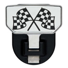 HD Universal Hitch Step Checkered Flag - Single