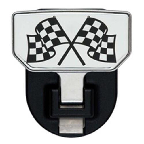 HD Universal Hitch Step Checkered Flag - Single