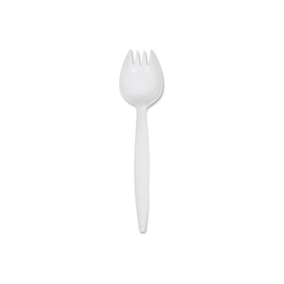 Medium-Weight Cutlery Spork - White
