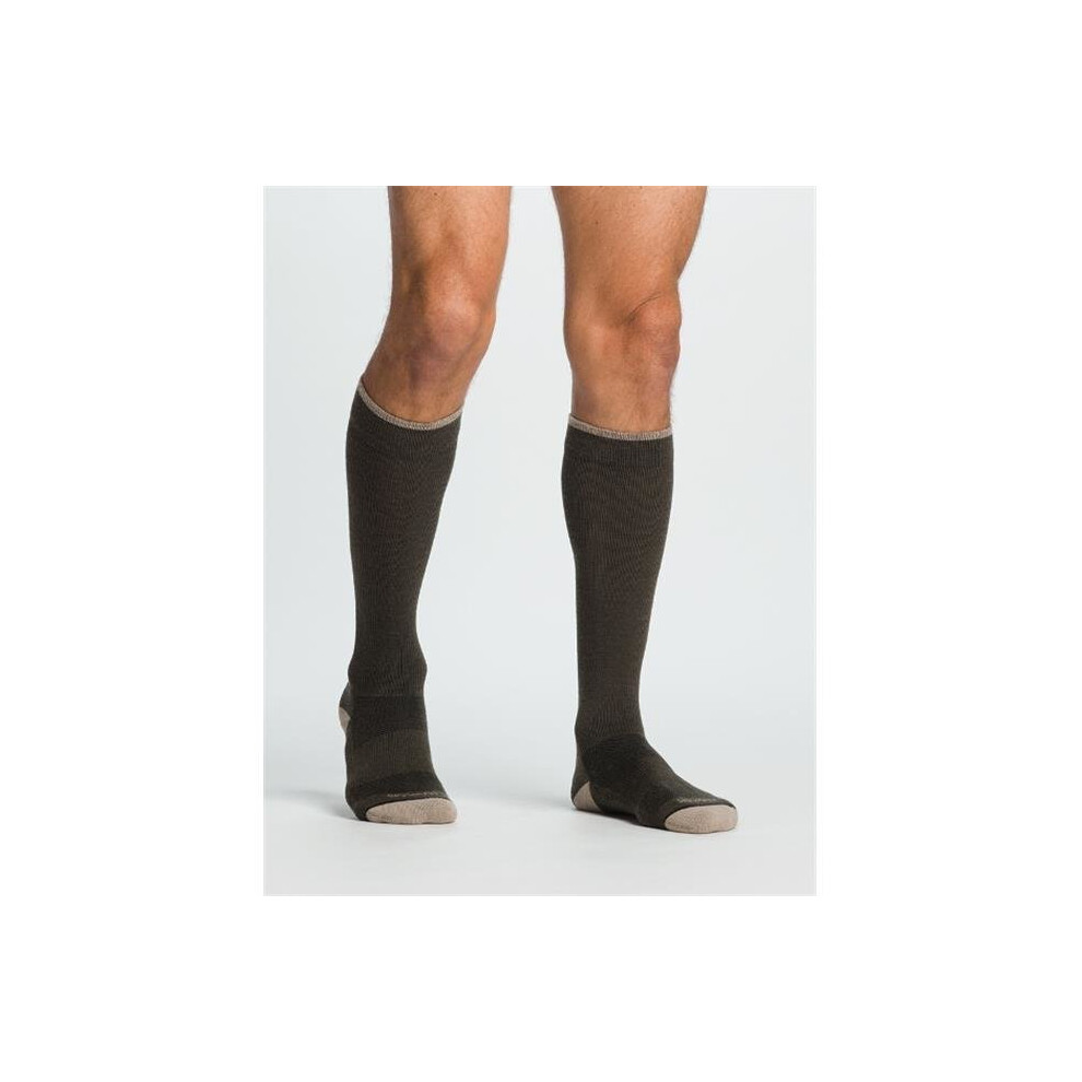 Merino Outdoor  15-20mmHg Closed Toe, Calf Socks - Olive, XLarge-image-OPC-PWBXGG-NEW