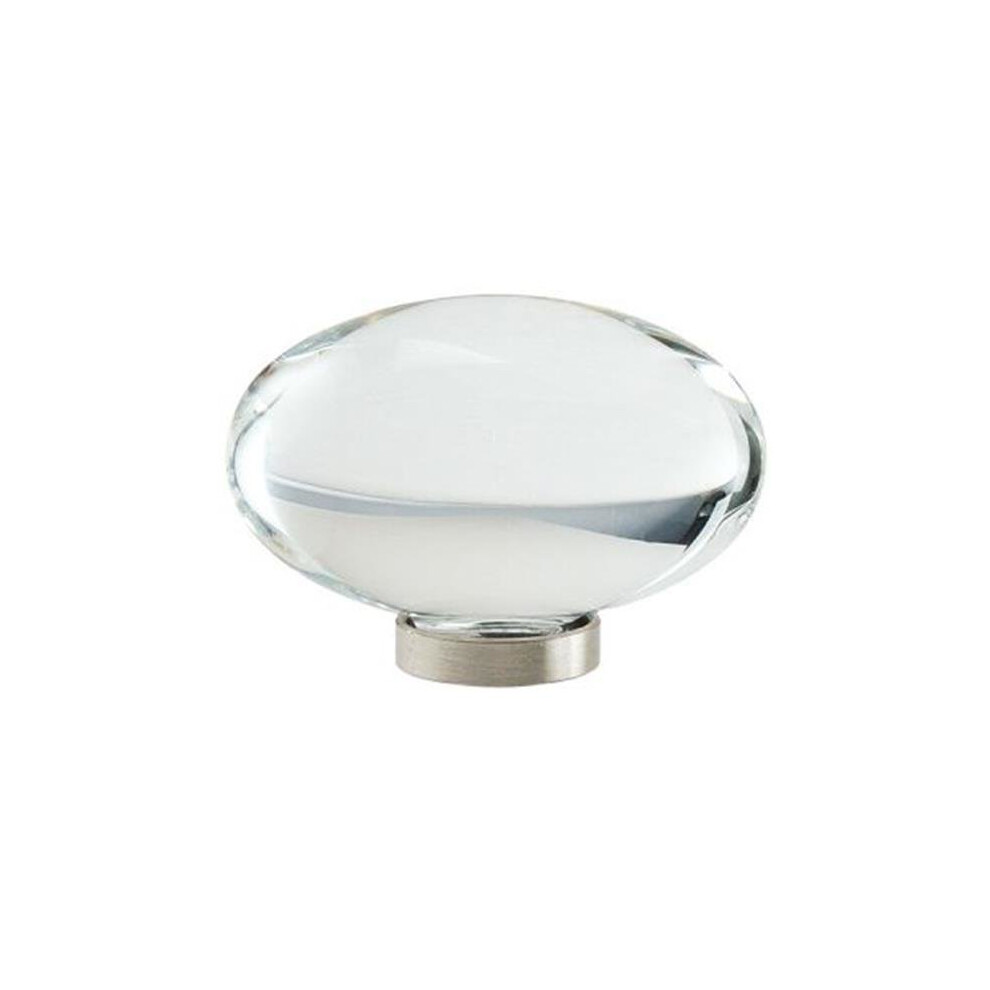 1.75 In. Knob Glacio, Satin Nickel 661541221905