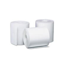 Preprinted Single-Ply Thermal Cash Register-POS Roll 3.13 in. x 230 ft Wht 8-Pk
