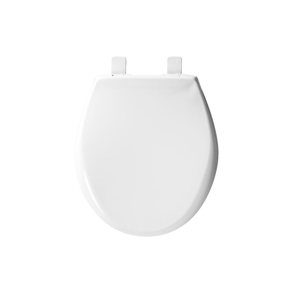 Bemis 252329 White Round Plastic Toil Seat