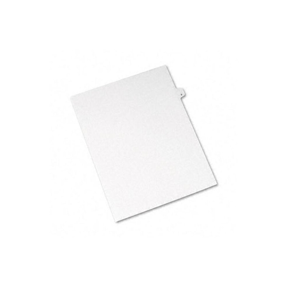 Style Legal Side Tab Divider  Title: 6  Letter  White  25 per Pack-image-OPC-PWCD8K-NEW