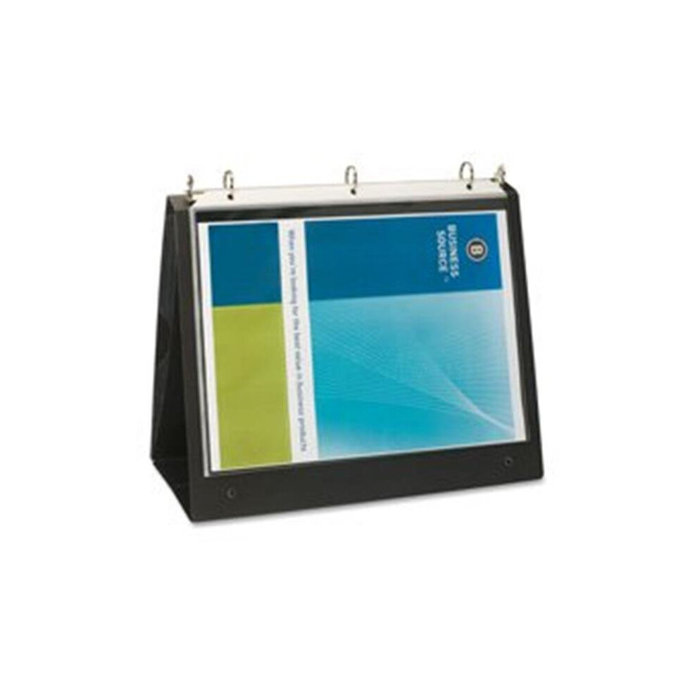 Photos - File Folder / Lever Arch File Presentation Binder- 1in. Capacity- 8-.50in.x11in.- Black DA18399