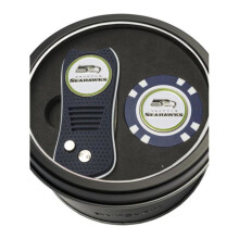 Team Golf 637556328533 Seattle Seahawks Tin Set - Switchfix, Golf Chip