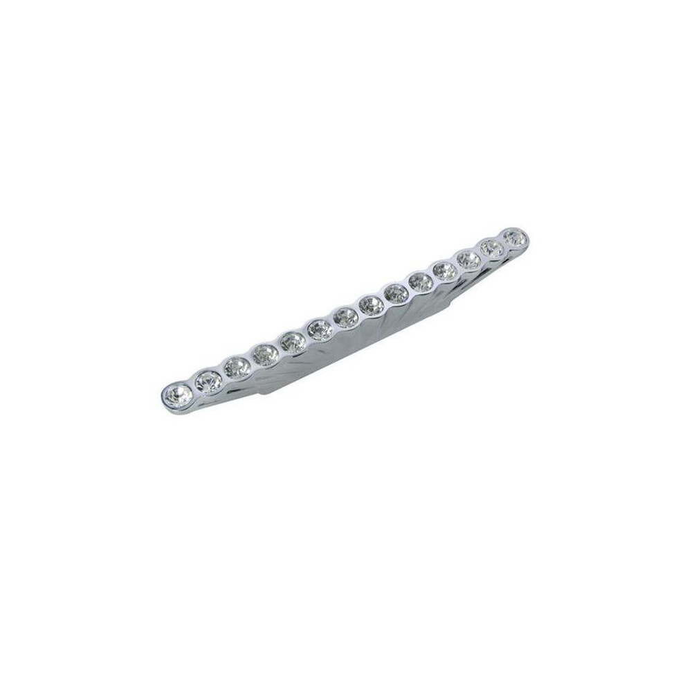 Utopia Alley Gleam 14 Crystal Cabinet Pull Polished Chrome 2.5″ Center To Center 815011027966