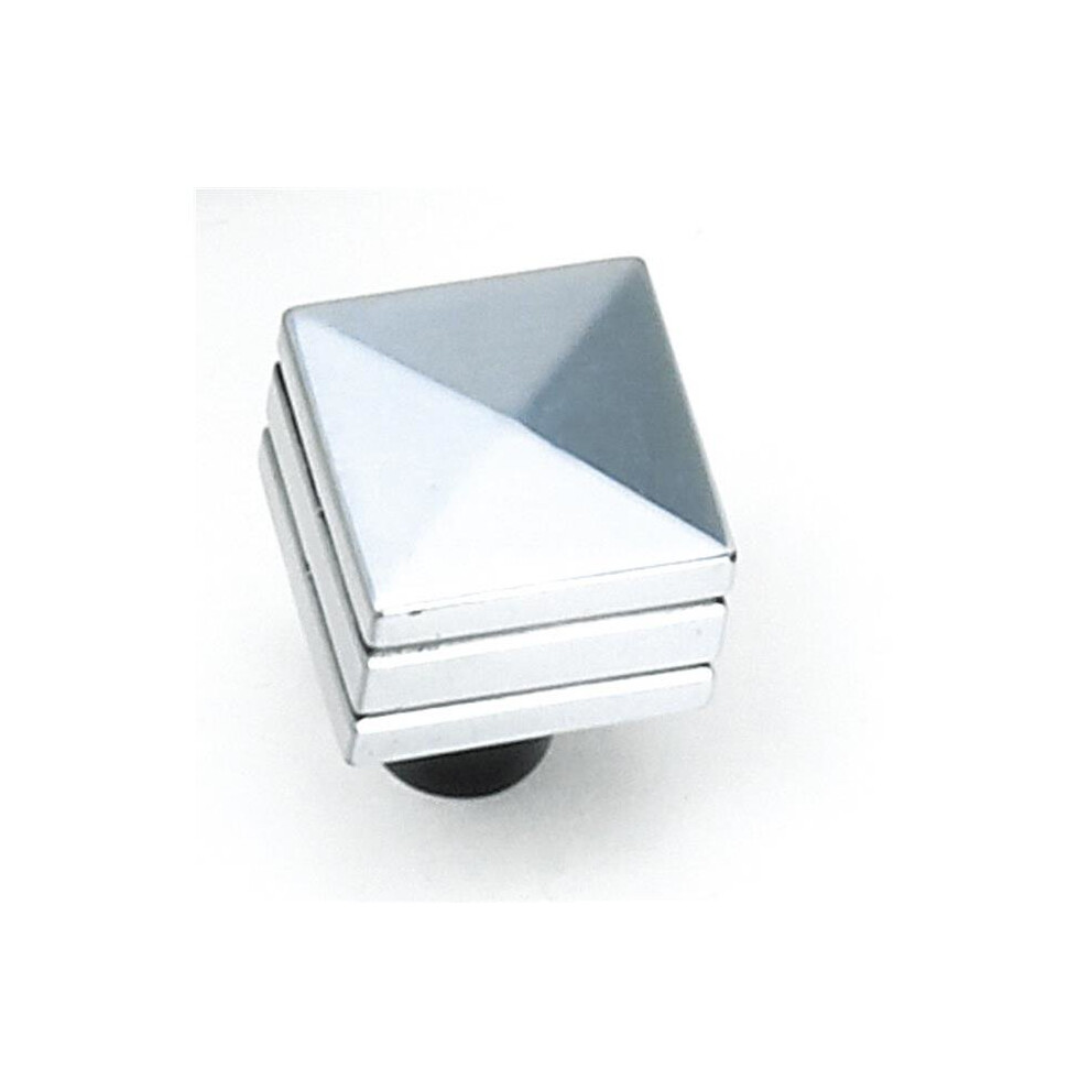 0.88 In. Square Knob - Antique Silver 723902037881