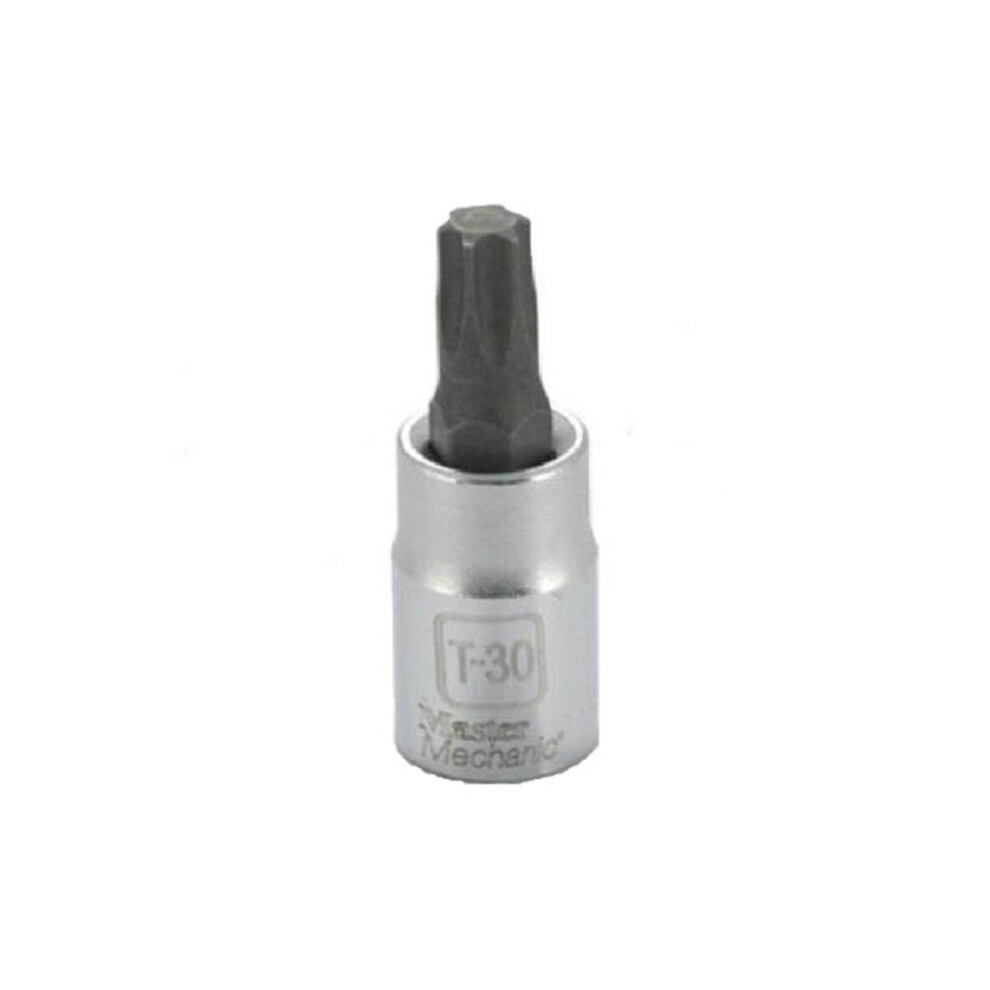 0.25 In. Drive Master Mechanic T30 Torx Bit Socket 753153401384
