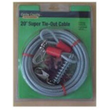 Products 20 ft. Pet Expert Dog Tie Out, Large