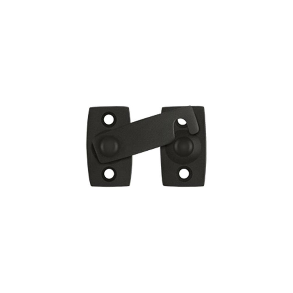 0.87 In. Shutter Bar - Door Latch, Oil Rubbed Bronze - Solid Brass 746591441166