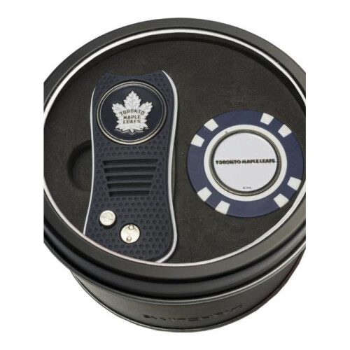 Team Golf 637556156532 Toronto Maple Leafs Tin Set - Switchfix, Golf Chip