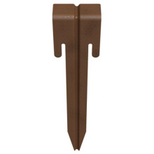 Panacea Products 213694 10.5 in. Bronze Edging Stake - Pack of 3