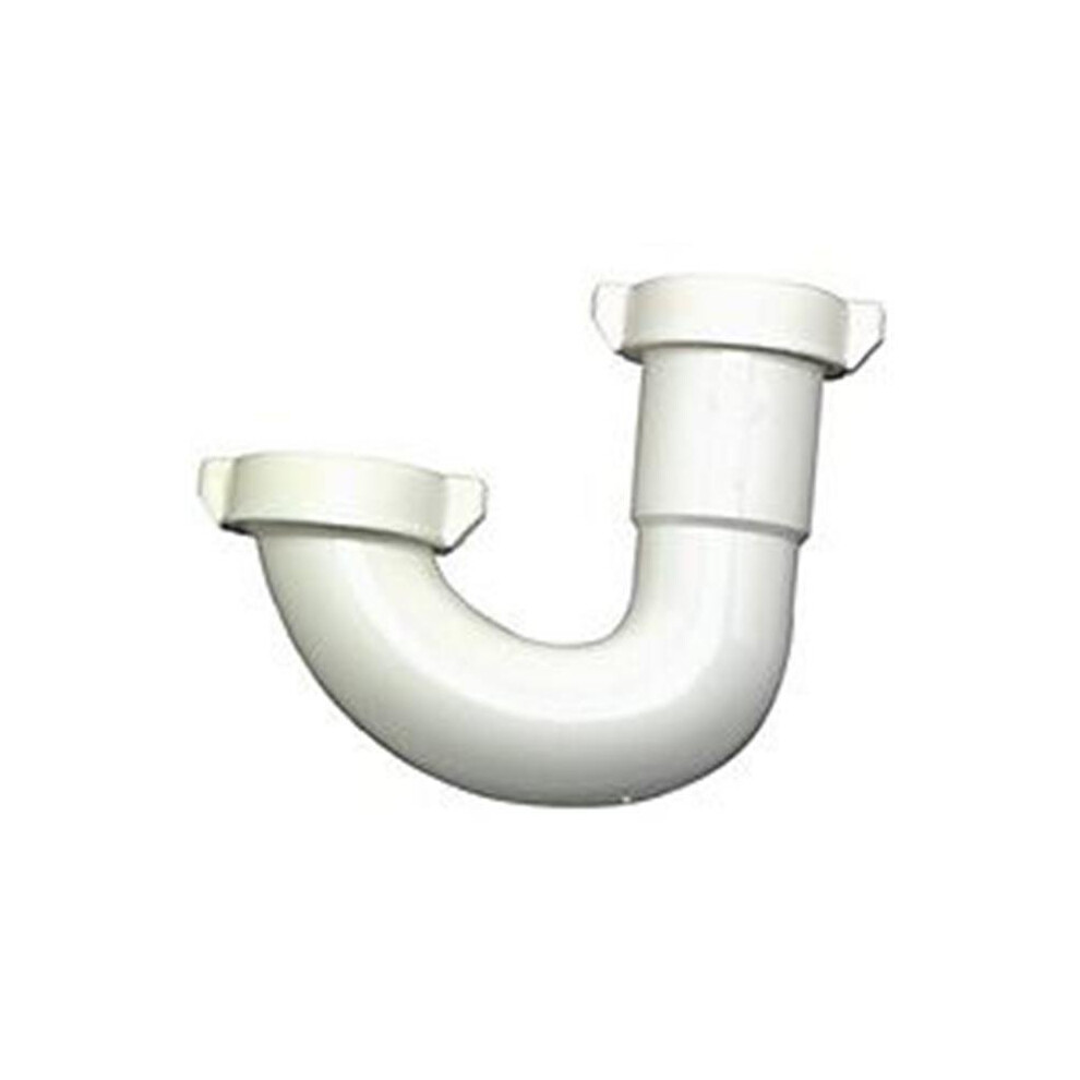 Master Plumber White Kitchen Drain Bend 753153434856