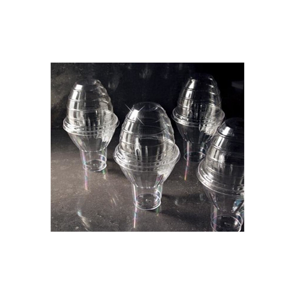 Parfait Glass Clear Dome Lid Fits Repg6  Repg9  Repg12 - Pack of 240-image-OPC-PWDCQK-NEW