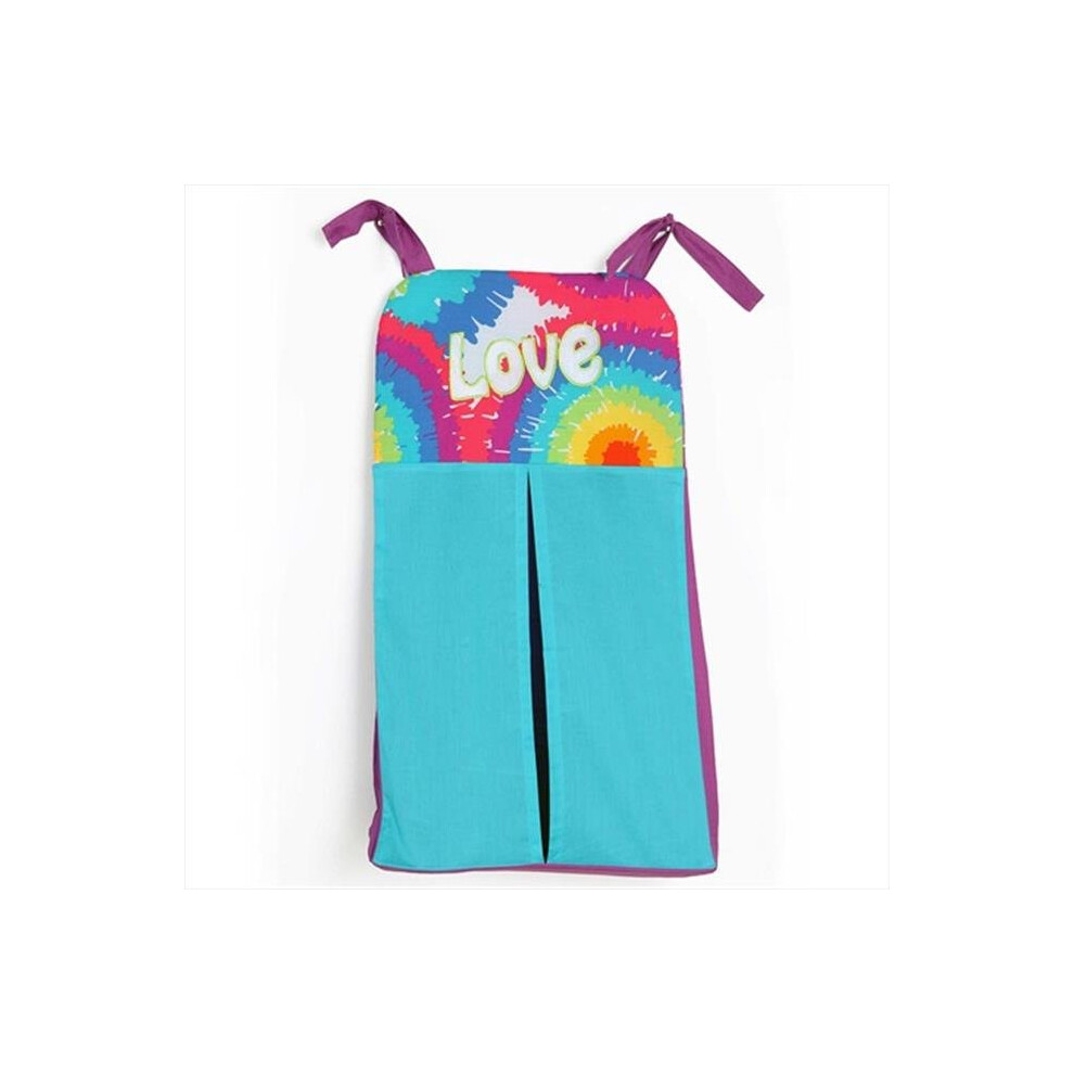 Terrific Tie Dye Diaper Stacker Purple Sweetsensations