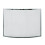 SINGLE PANEL CURVED PEWTER SCREEN 1