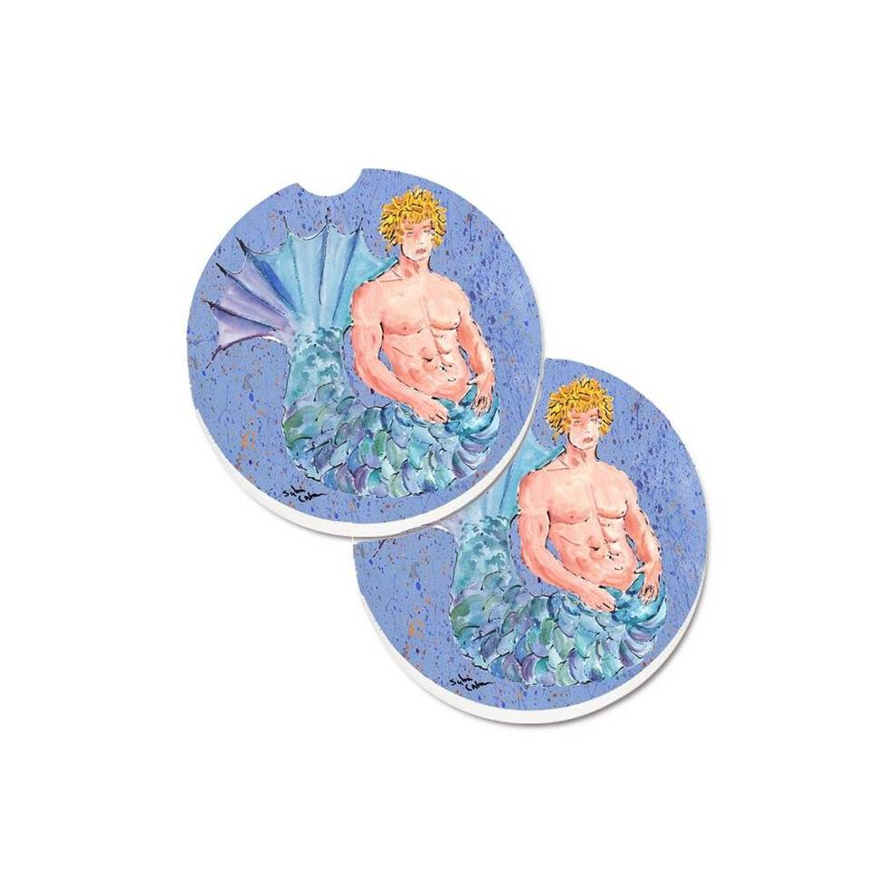 Merman Set Of 2 Cup Holder Car Coaster 652513480895