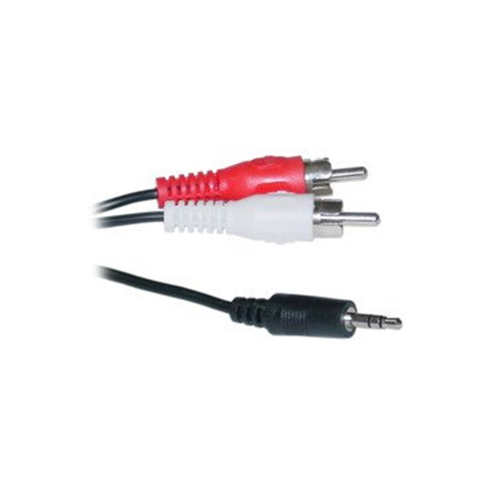 3.5Mm Stereo To Rca Audio Cable 3.5Mm Stereo Male To Dual Rca Male (Right And Left) 12 Foot 657248067861