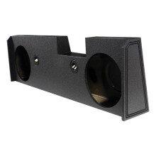 12 in. Dual 2014-Current GM & Chevy Crew Cab Woofer Box Bed Liner Sprayed