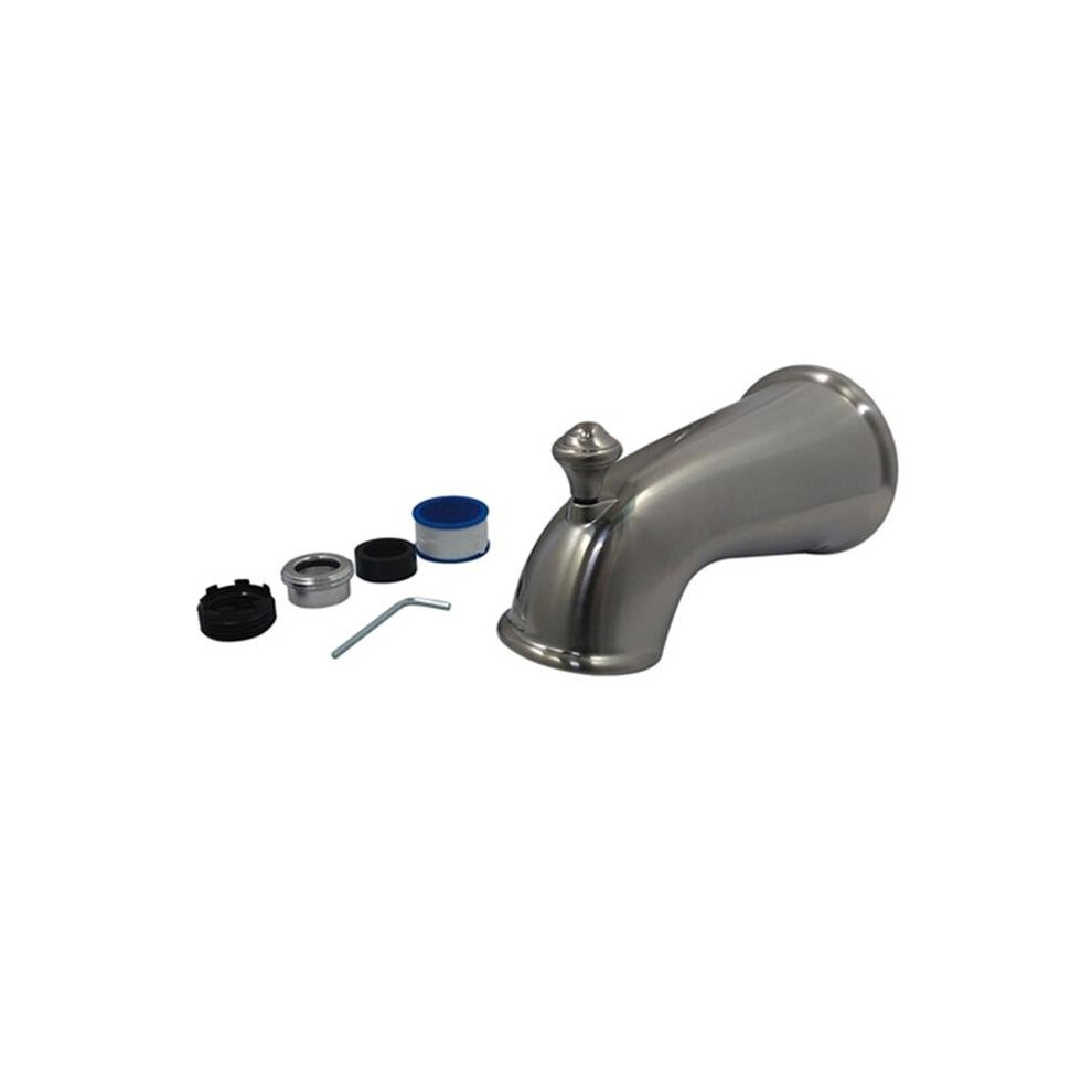 6 In. Made To Match Universal Diverter Tub Spout, Satin Nickel 723902759844