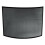SINGLE PANEL CURVED BLACK WROUGHT IRON SCREEN 1