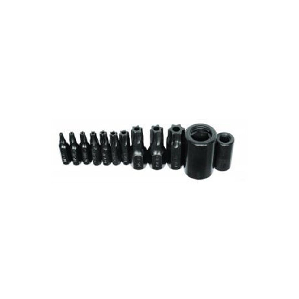 Keen Master Tamper Proof Torx Set T10-T55 Bits