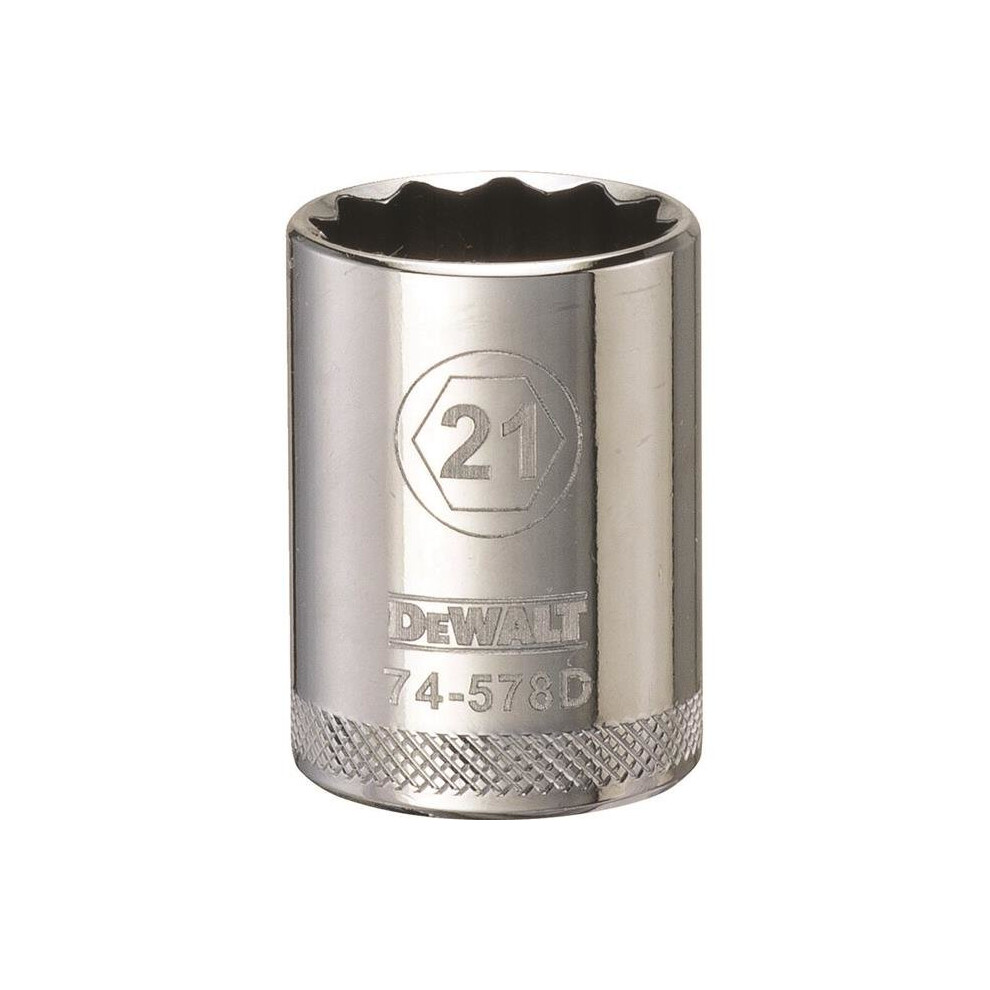 21Mm 12 Point Socket - 0.5 In. Drive 753153404248