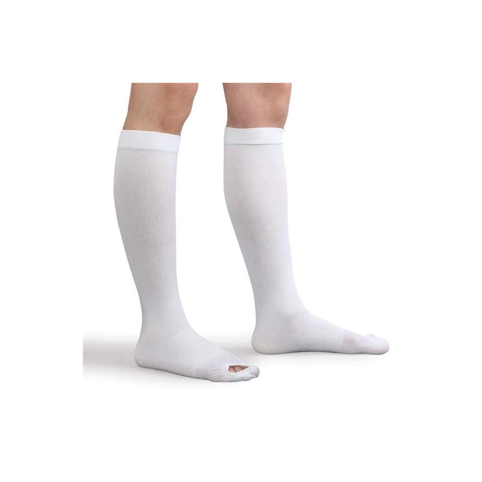 Photos - Braces / Splint / Support 9358 - BE 18mmHG Compression Closed Toe Anti - Embolism Stockings, Beige - Extra Large FA158268