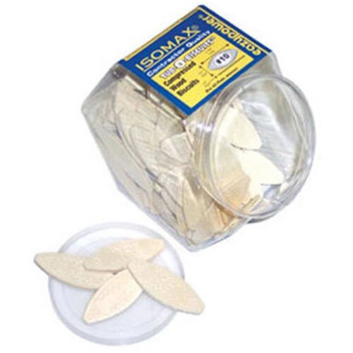 39428 No. 10 Compressed Wood Biscuit, 75 Pack