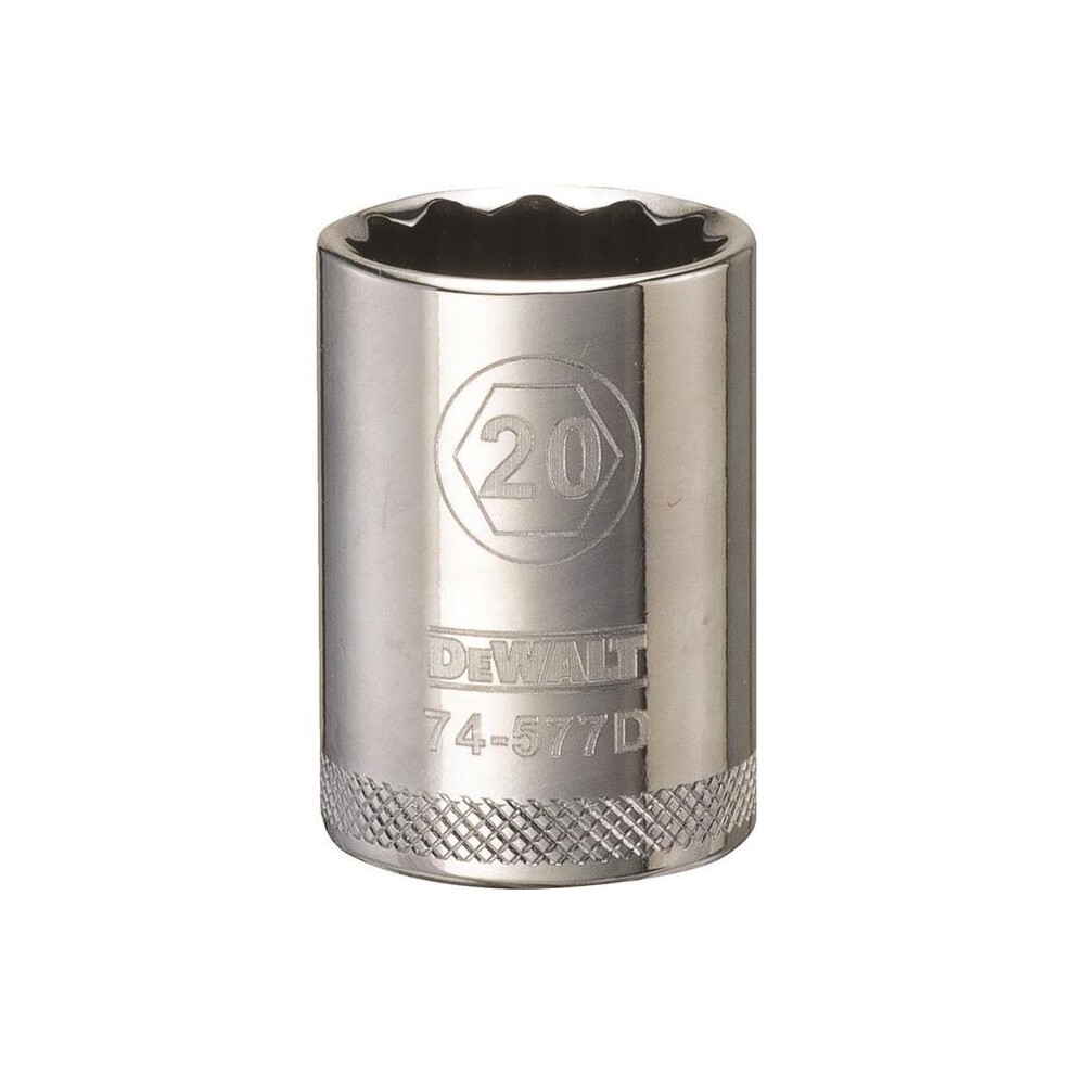 20Mm 12 Point Socket - 0.5 In. Drive 753153404231