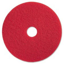 Red Buffing Floor Pad, Red - 5 Per Carton - 20 in.