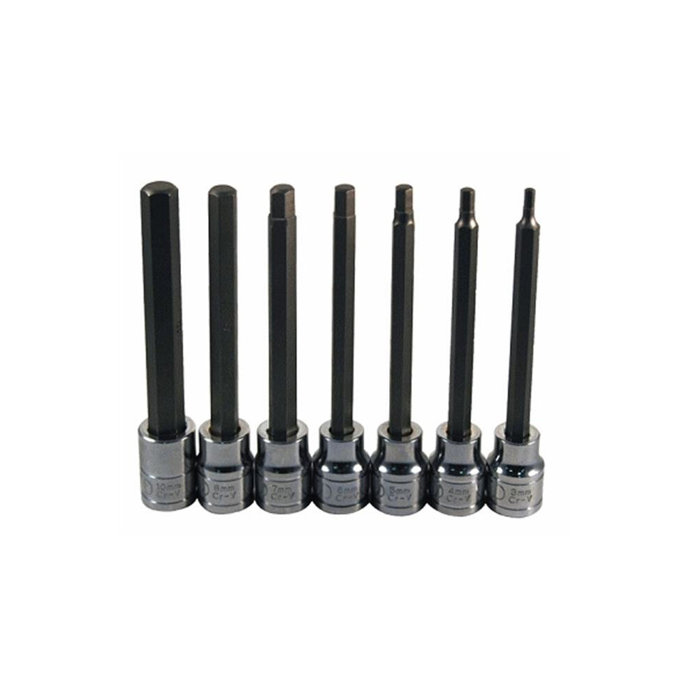7 Pc. Xl Sae Hex Bit Socket Set 661541866045