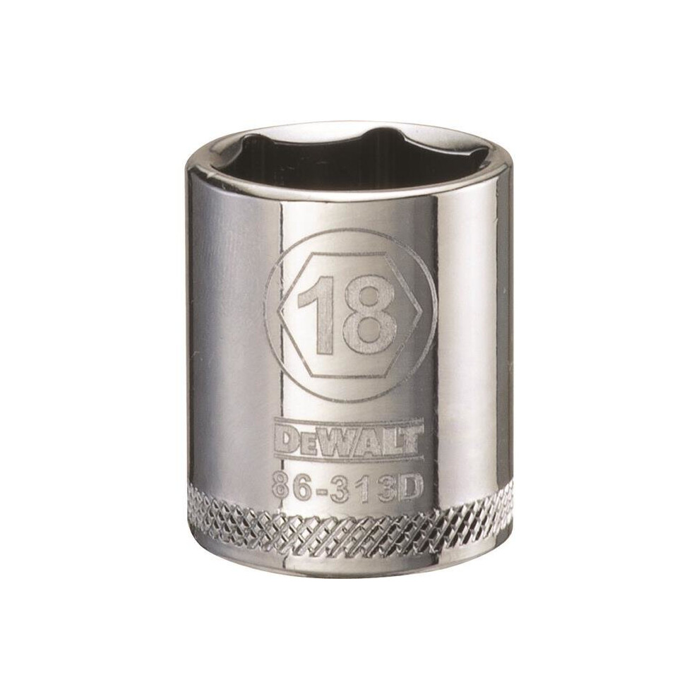 18Mm 6 Point Socket - 0.37 In. Drive 753153403609
