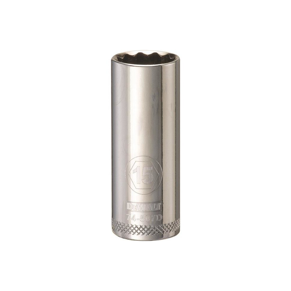 Totalturf 15Mm Deep Socket - 0.37 In. Drive 0.37In