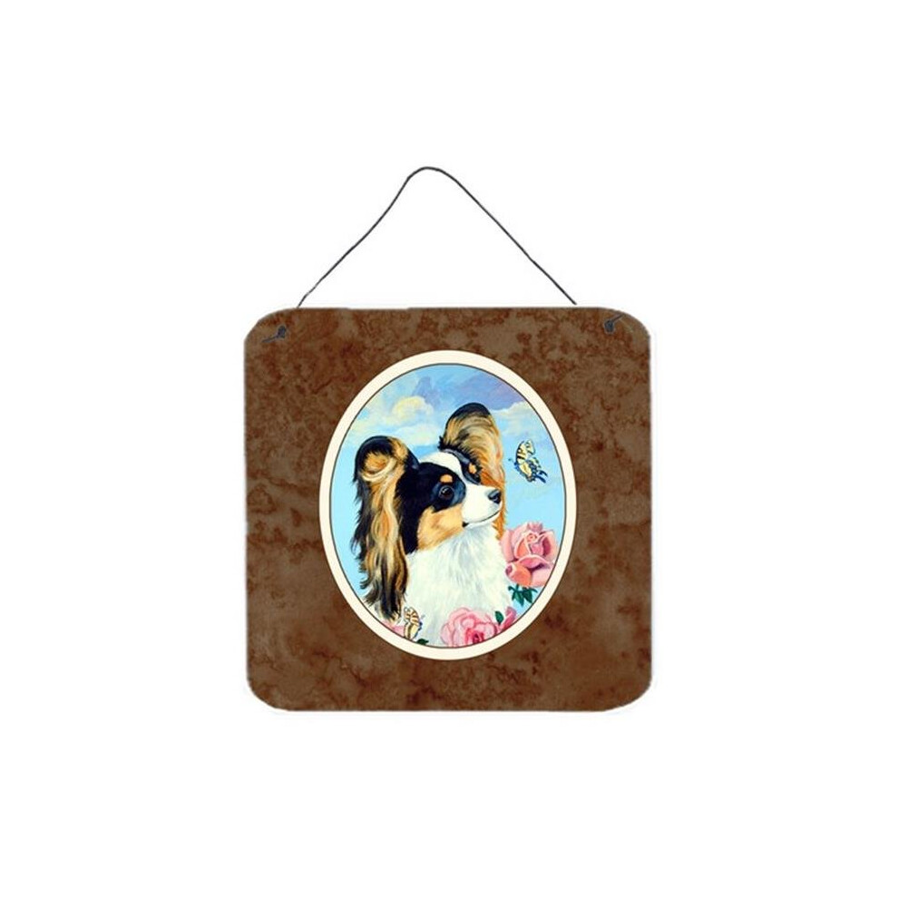 Comfortcreator Papillon Wall Or Door Hanging Prints, 6 X 0.02 X 6 In.