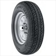 3S060 13 In. Tires And Wheels With 5 Lugs Tire, Galvanized