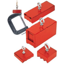 Heavy Duty Magnetic Base100Lb Pull Red