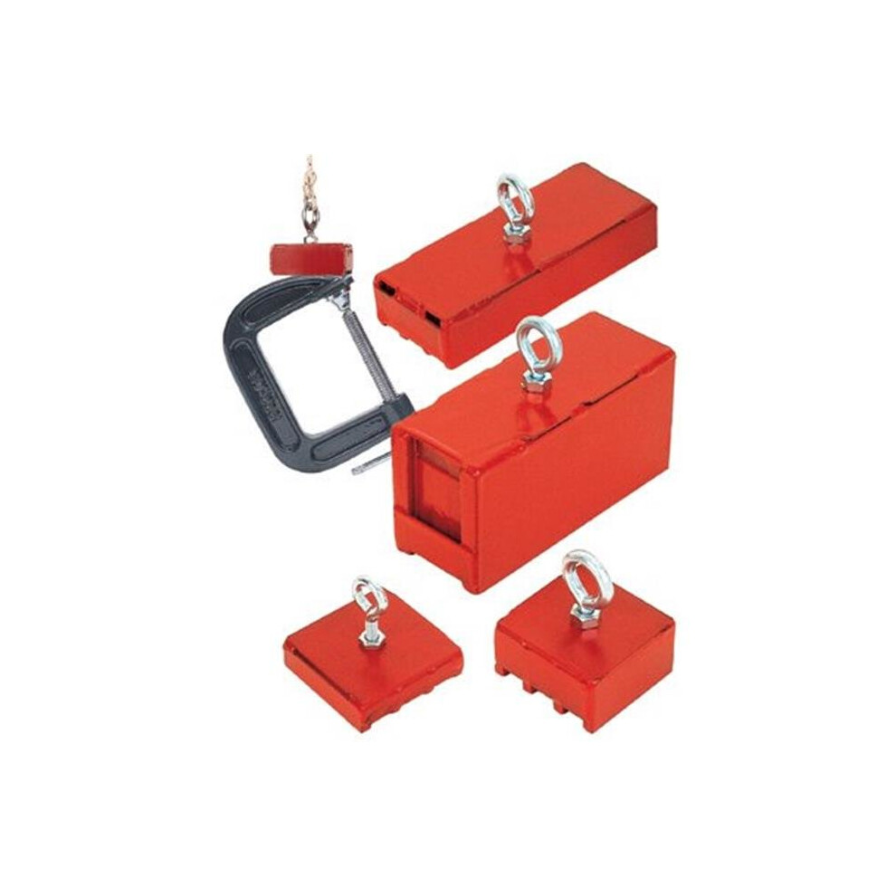 Heavy Duty Magnetic Base100Lb Pull Red